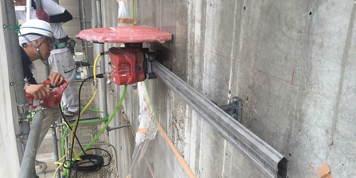 有限会社エフ・ティー工業｜最新の技術でワイヤーソー、ウオールソー、ノンピック工法から耐震補強工事・アンカー工事やコアカッテング工事、コア削孔工事に取り組むプロフェッショナル集団